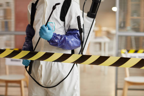Professional Biohazard technician working in Grubville, MO